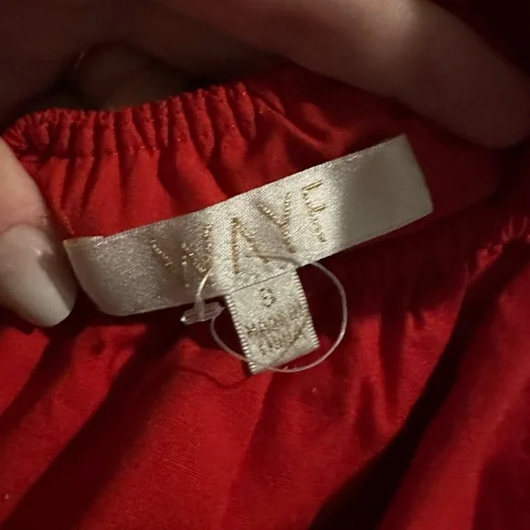 WAYF - Red Open-Back Bow Dress - Picture 9 of 11